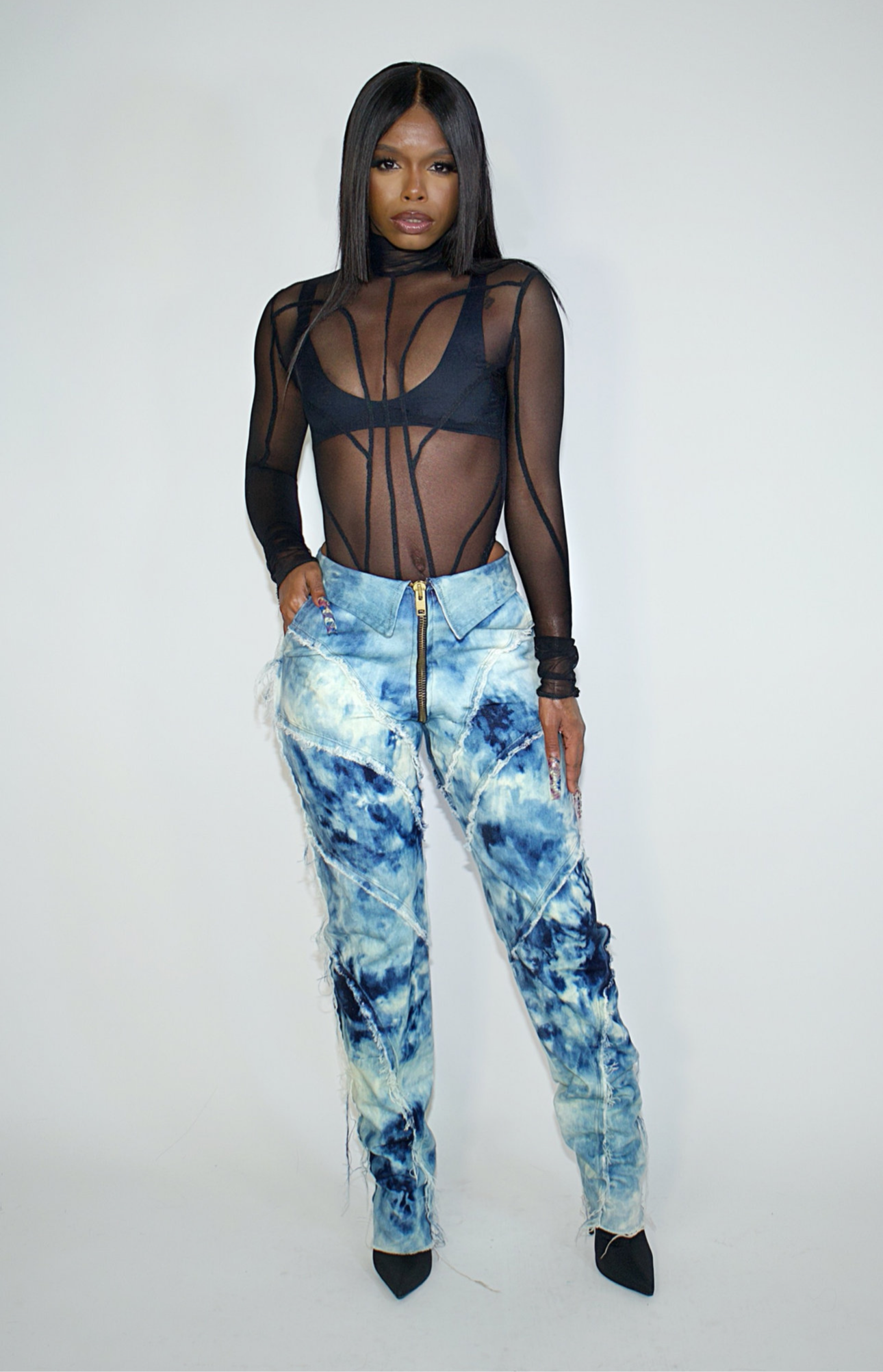 Cloud Crush Denim Jeans