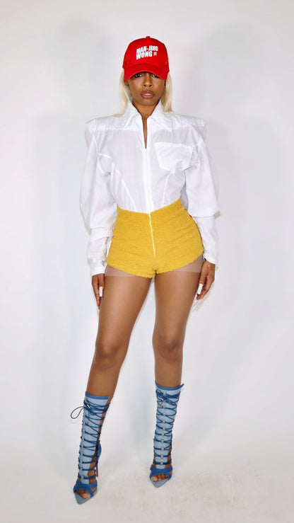 D64:VOLT CORE MINI SHORTS