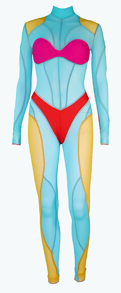 COSMIC 88 MESH CATSUIT