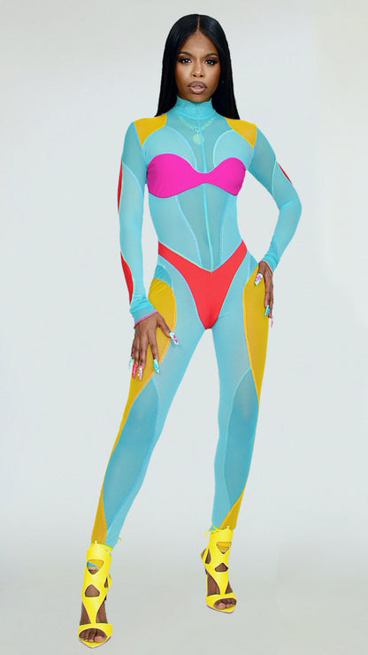 COSMIC 88 MESH CATSUIT