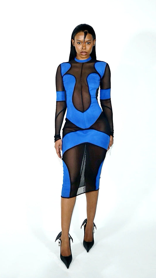 D64: NEBULA PULSE DRESS