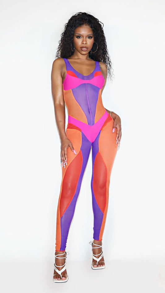 STARBURST TANK CATSUIT